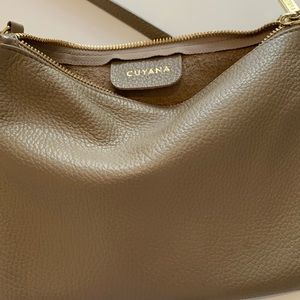 Cuyana Crossbody Pouch Stone